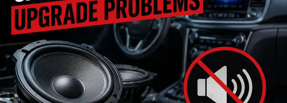 Car Speaker Upgrade Problems