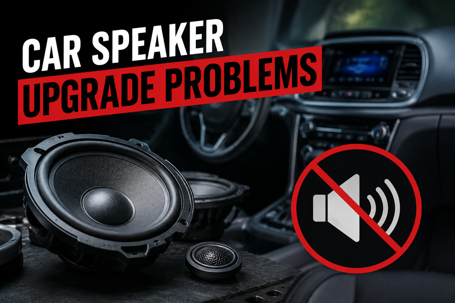 Car Speaker Upgrade Problems