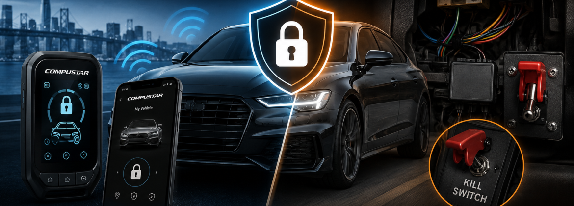 Compustar Alarm vs Kill Switch