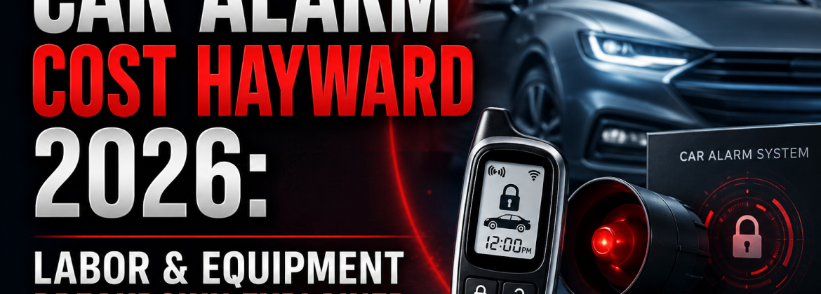 car alarm cost Hayward 2026