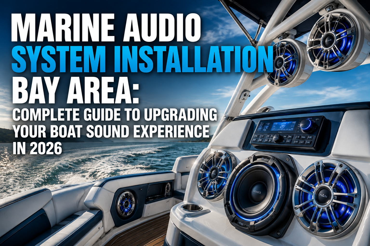 Marine Audio System Installation Bay Area