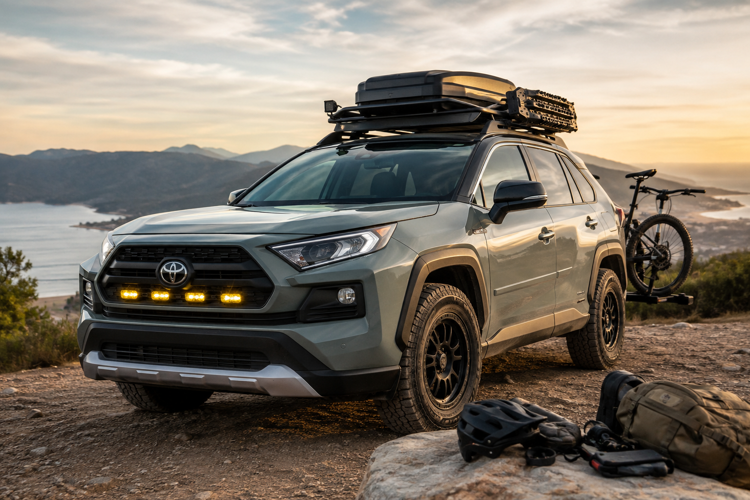 Toyota RAV4 accessories installation